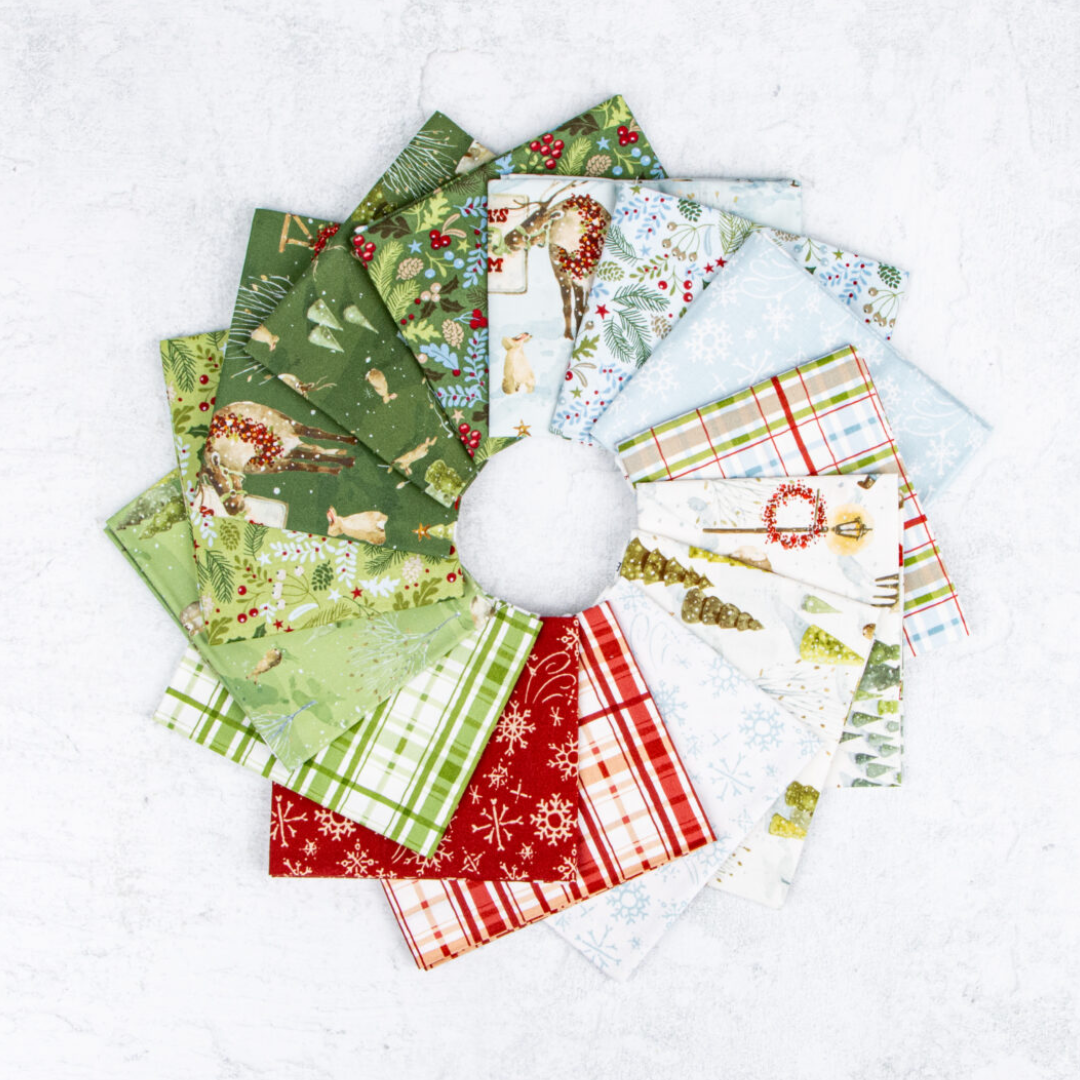 Santa's Tree Farm by Lisa Audit for Riley Blake Designs