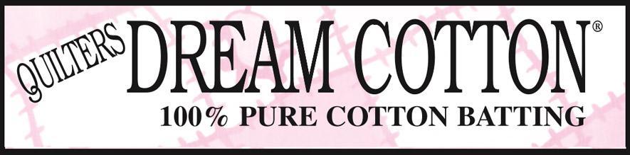 93" Quilters Dream Select WHITE Cotton Batting By the INCH