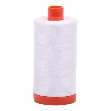 Aurifil Thread - Natural White - 50 Weight - 2021