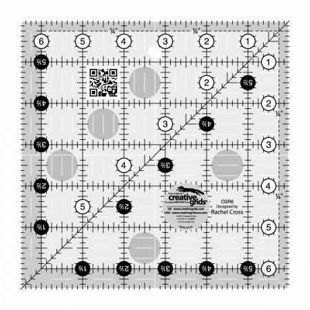 Creative Grids Quilt Ruler 6-12in Square