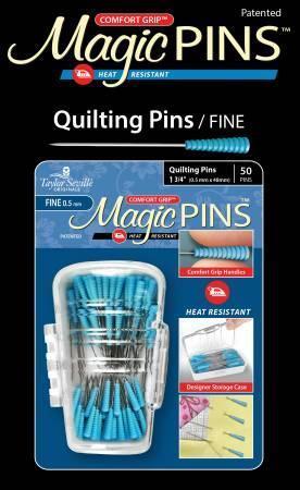 Magic Pins Quilting Fine 50pc. Light blue