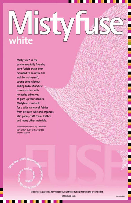 Mistyfuse White 20in x 90in - EAWF01