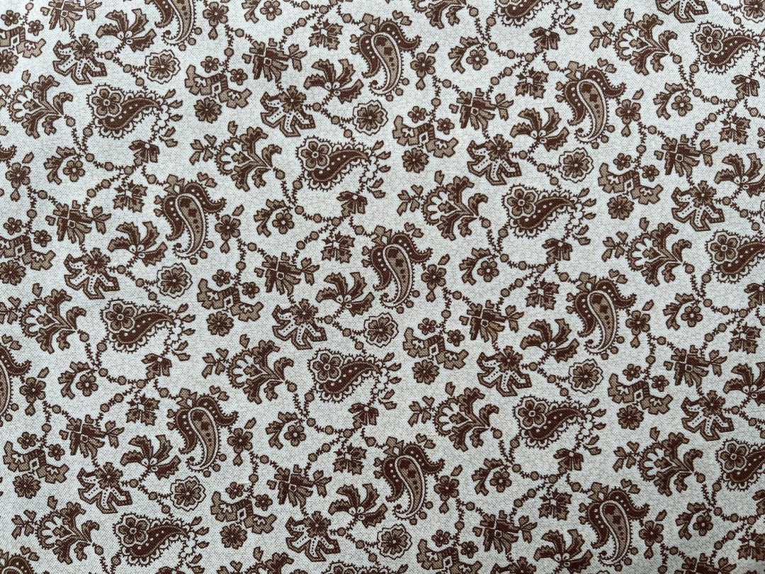Puzzle Pieces - Tan Paisley