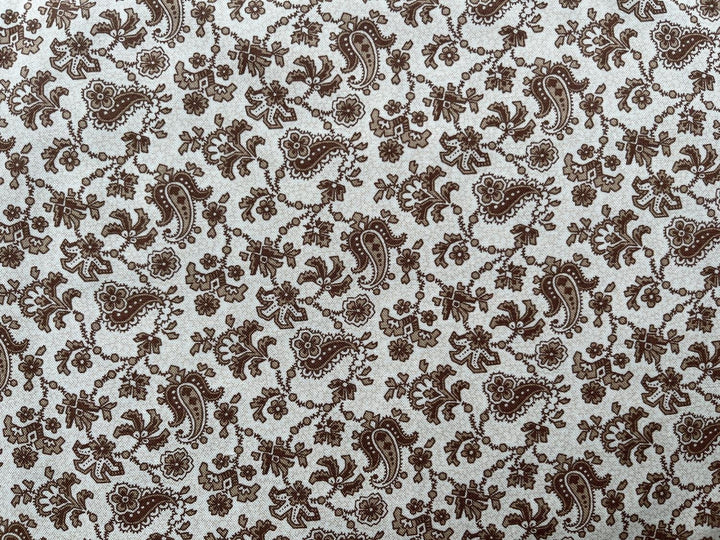 Puzzle Pieces - Tan Paisley