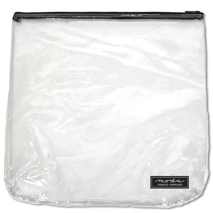 Clear Bag w/ Zipper 17" x 17"