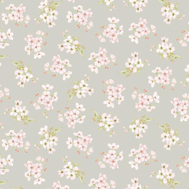 You Are Loved Spaced Floral Cluster