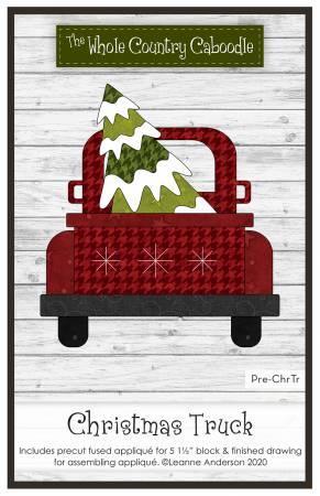 Christmas Truck Precut Fused Aplique Pack