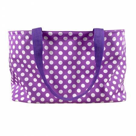 Purple Dot Gypsy Tote