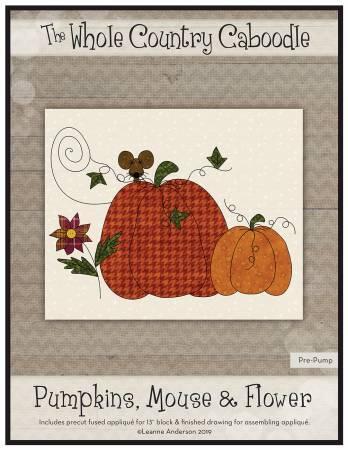 Pumpkins Mouse & Flower PrecutFused Applique Pack