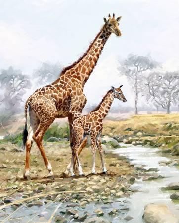 Giraffe 36in Panel Digital