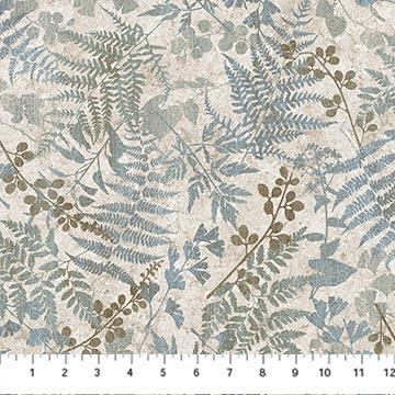 Timberland Trail - Leaves Cream Background