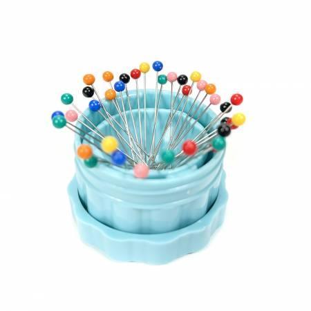 Magnetic Pin Cup Small Bohemia Blue