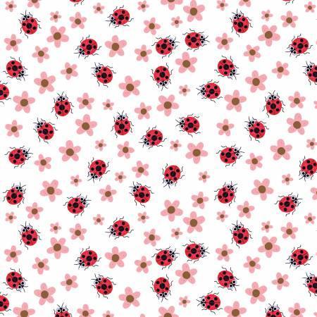 White/Red Lady Bugs - Let it Grow