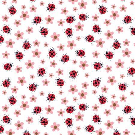 White/Red Lady Bugs - Let it Grow