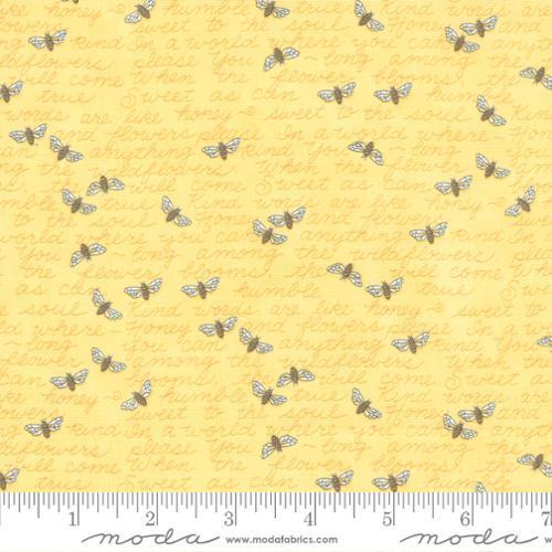 Honey Lavender Kind Words Text and Bees