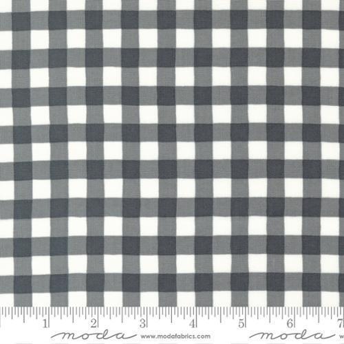 Honey Lavender - Charcoal Gingham