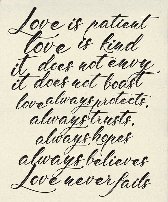 Love is Patient Panel
