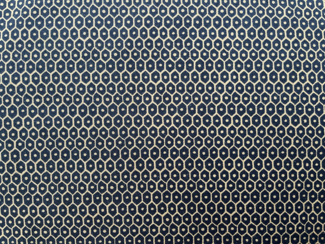 Brown and Gold Hexagons