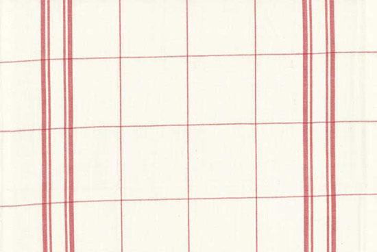 16 Toweling Red Plaid