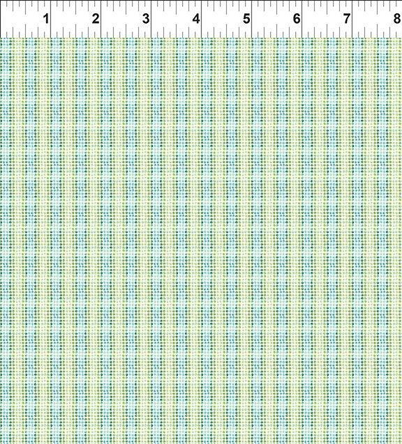 Patricia - Dot Plaid - Green/Teal