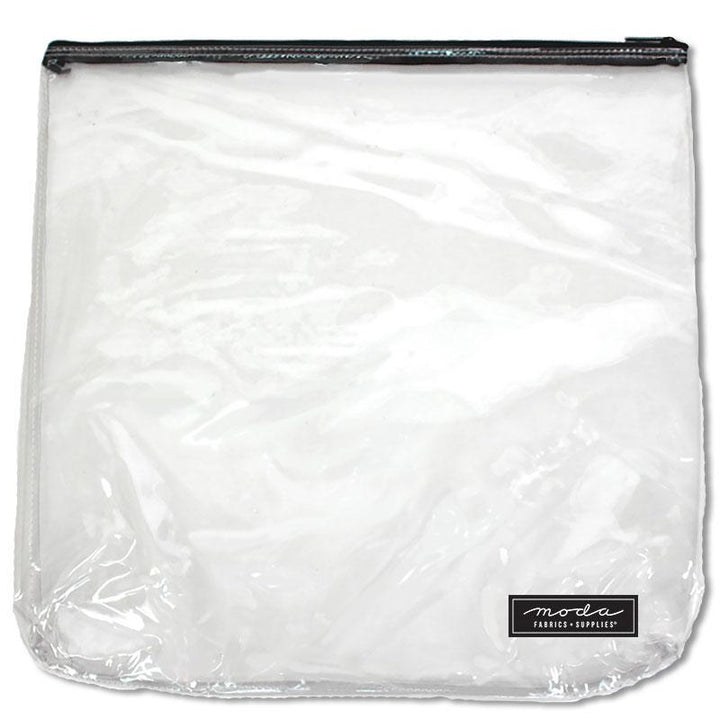 Clear Bag w/ Zipper 17" x 17"
