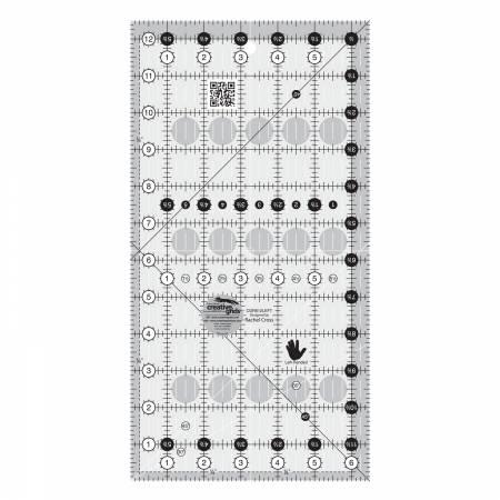 Creative Grids Left Handed Quit Ruler 6-1/2in x 12-1/2in
