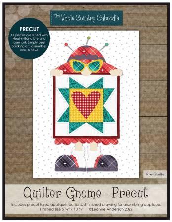 Quilter Gnome Precut Fused Appique Pack