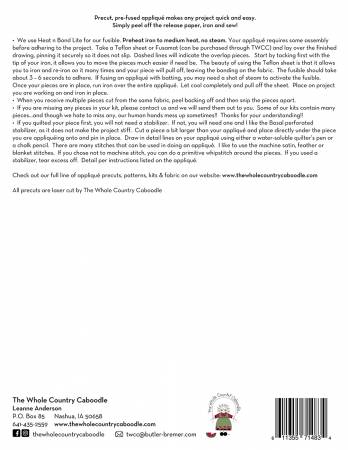 Pumpkins Mouse & Flower PrecutFused Applique Pack