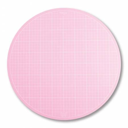 Sue Daley Round Rotating Cuttig Mat 10in Pink