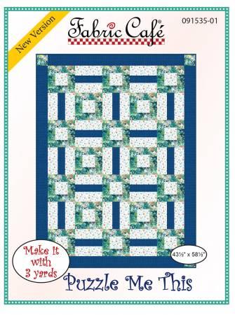 Puzzle Me This - A 3 Yard Quilt Pattern