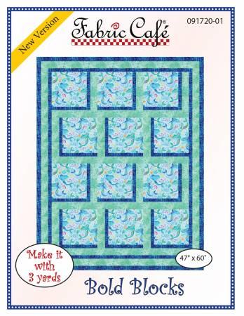 Bold Blocks - A 3 Yard Quilt Pattern