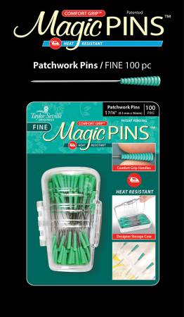 Magic Pins Patchwork - Fine 100pc