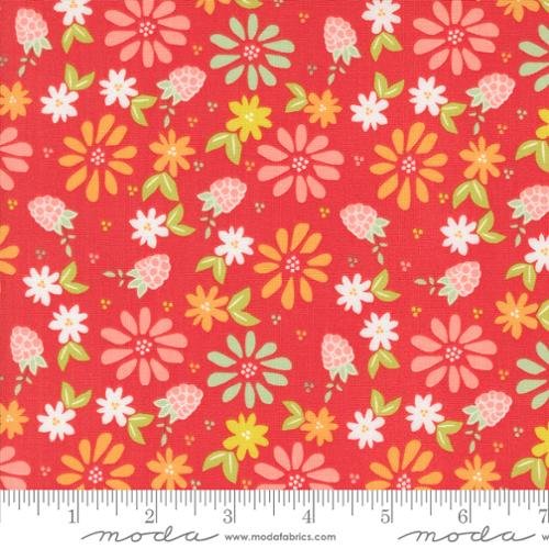 Raspberry Summer - 37690 13 - Raspberry - By Sherri & Chelsi for Moda Fabrics