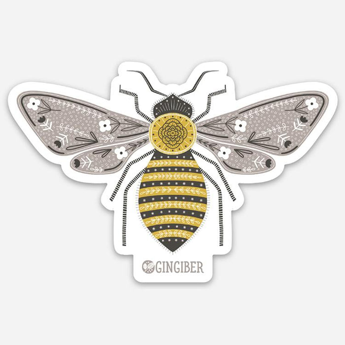 Sticker Bumble Bee GB ST2045 Gingiber#1