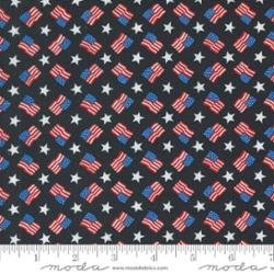 Red, White and Bloom!  - 56113 14 - Black - Deb Strain for Moda Fabrics