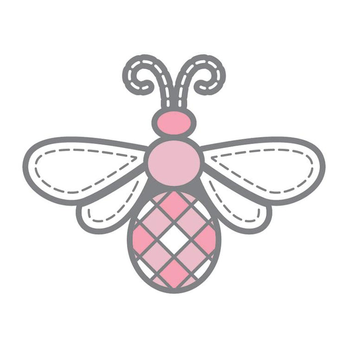 Pink Bee Bonnet Needle Minder ISE 833 Its Sew Emma#1