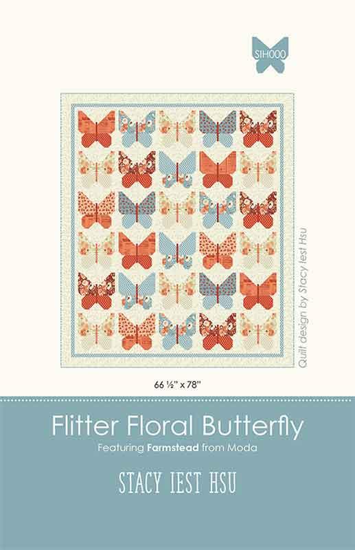 Flitter Floral Butterfly