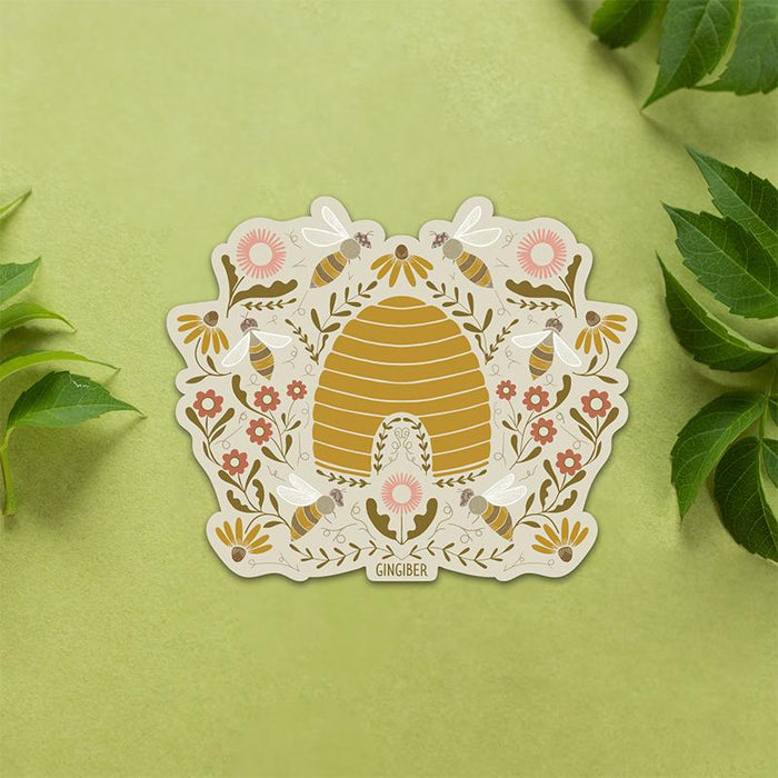 Sticker Beehive Sticker GB ST2127 Gingiber#1