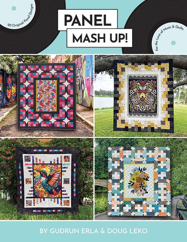 Panel Mashup! Book = AQD GE525 Antler Quilt Des#1