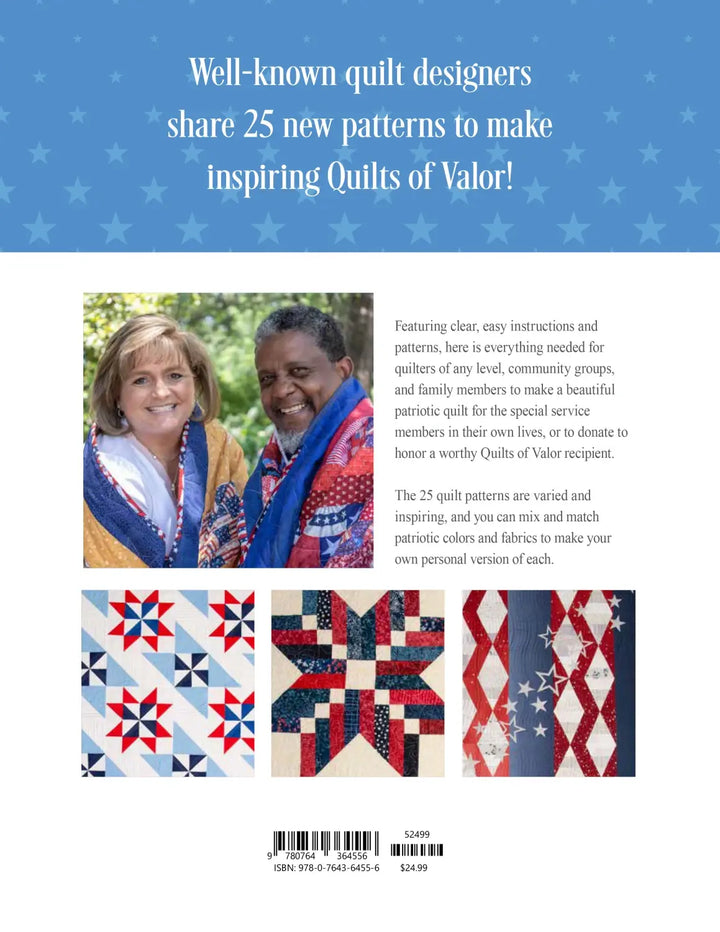 All-Star Quilts of Valor: 25 Patriotic Patterns from Star Designers