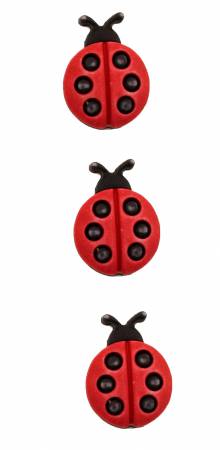 Spring Fling Ladybugs Buttons