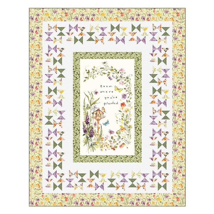 Butterfly Garden Quilt Kit