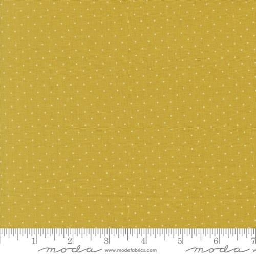 Butternut and Sage - Citron Pindot - 35446 12 - By Fig Tree Co. for Moda Fabrics