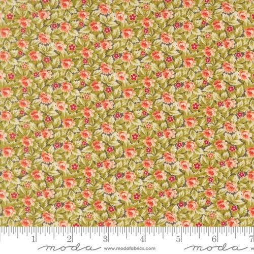 Butternut and Sage - Sage Fields of Flowers - 35443 30 - By Fig Tree Co. for Moda Fabrics