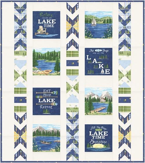 Day at the Lake Quilt Pattern