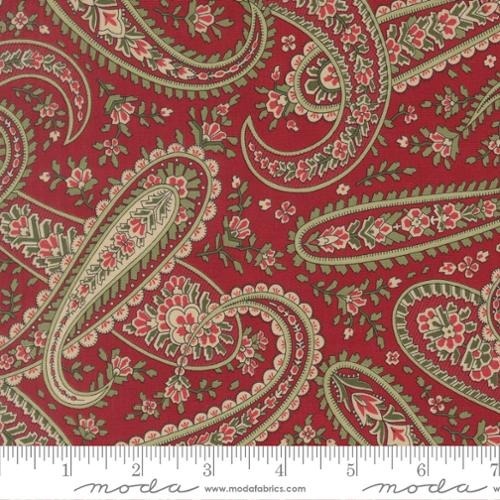 Candlelight Christmas - Crimson - 44422 13 - By 3 Sisters for Moda Fabrics
