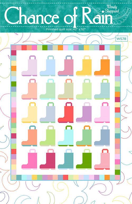 Chance of Rain Pattern by Wendy Sheppard for Moda Fabrics