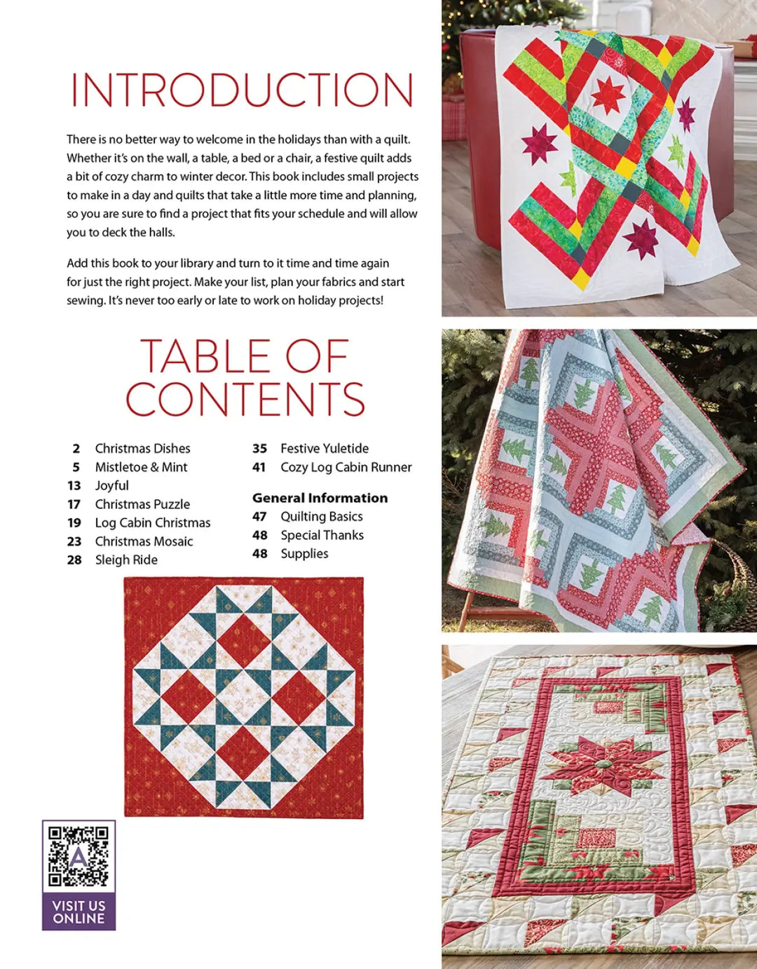 Christmas Quilting Festive Stitches