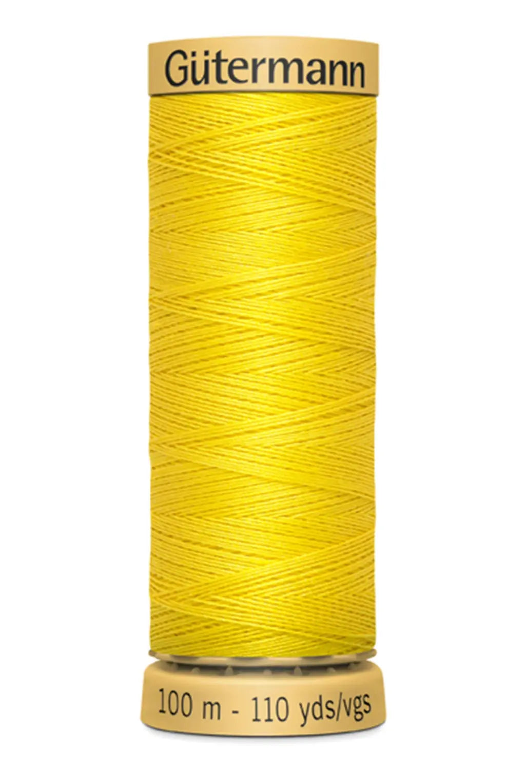 Cotton 50 100m Solid Bright Yellow