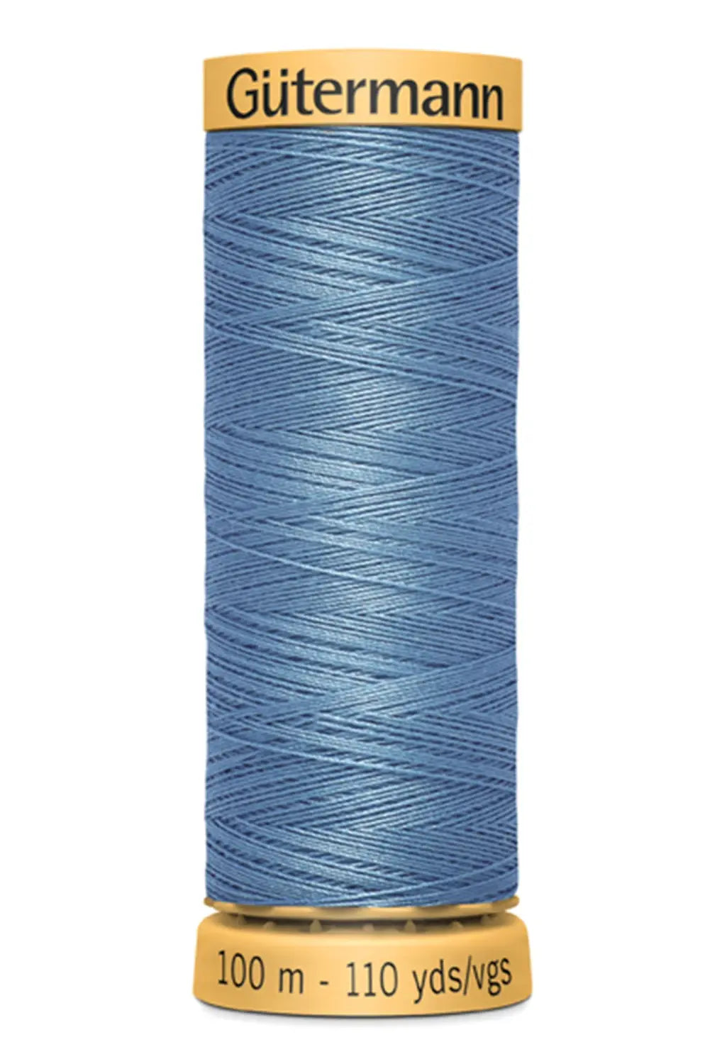 Cotton 50 100m Solid Light Blue